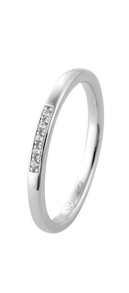 530123-Y514-001 | Memoirering Morgner 530123 600 Platin, Brillant 0,050 ct H-SI∅ Stein 1,4 mm 100% Made in Germany   794.- EUR   